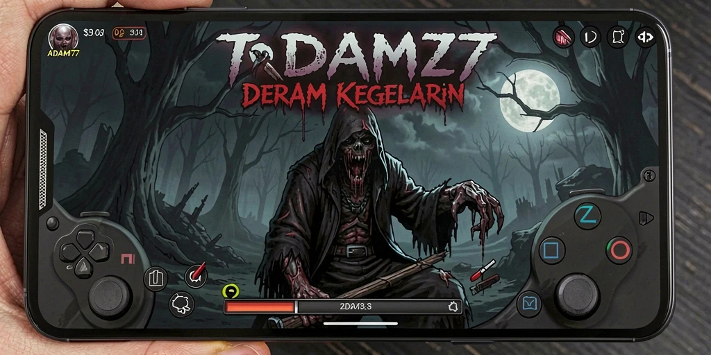 Gameplay ADAM77 yang menegangkan dan atmosfer mencekam.