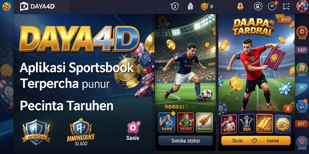 Tampilan menarik dari gameplay Sportsbook di DAYA4D.
