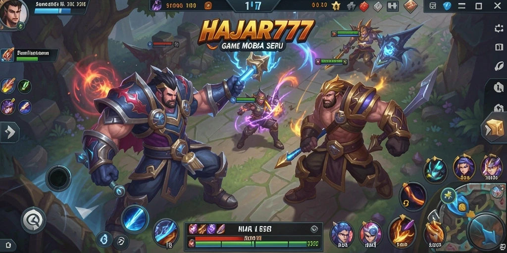 Tampilan gamplay seru dan menegangkan di HAJAR777.