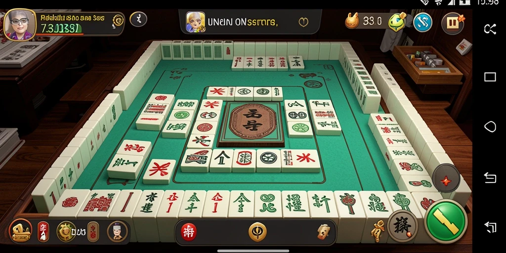 Tampilan gameplay ID098 yang memukau dalam permainan Mahjong.