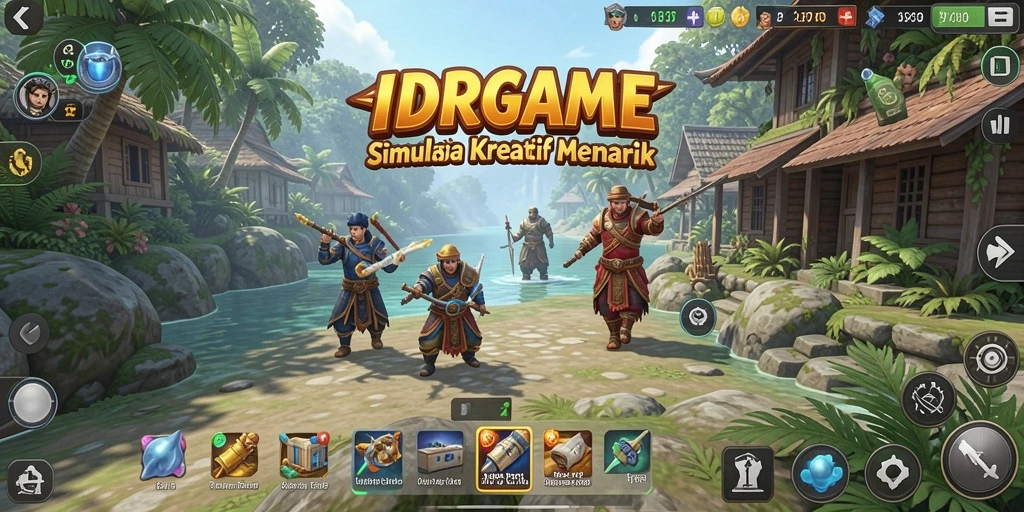Tampilan gameplay menawan dan mendalam dari IDRGAME.