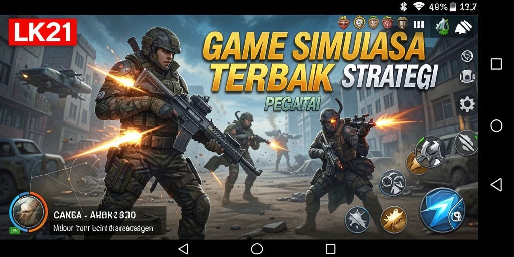 Tangkapan layar gameplay LK21 yang menarik dan strategis.