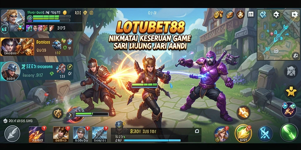Tampilan gameplay LOTUSBET88 yang asyik dan interaktif.