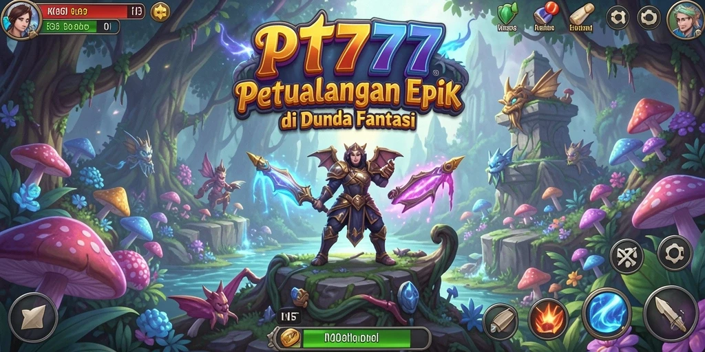 Tampilan gameplay PT777 yang menakjubkan dan mendebarkan.