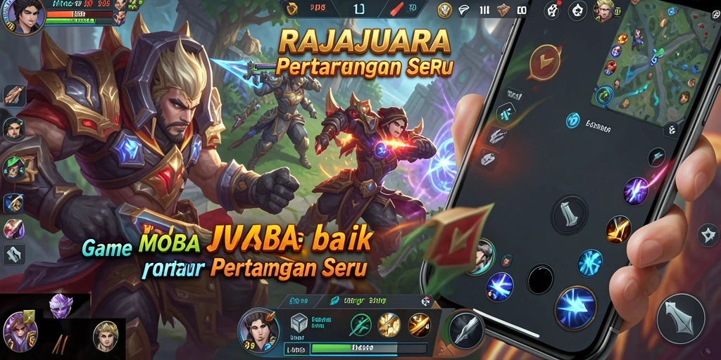 Screenshot gameplay RAJAJUARA yang penuh aksi seru dan strategi.