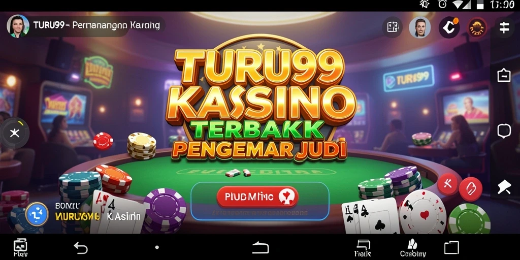 Tampilan gameplay TURU99 yang seru dan menarik.